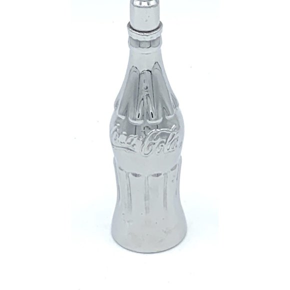 Vtg 2002 Large Chrome The Coca-Cola Company Can Opener Solid Metal Tablecraft - Picture 7 of 11